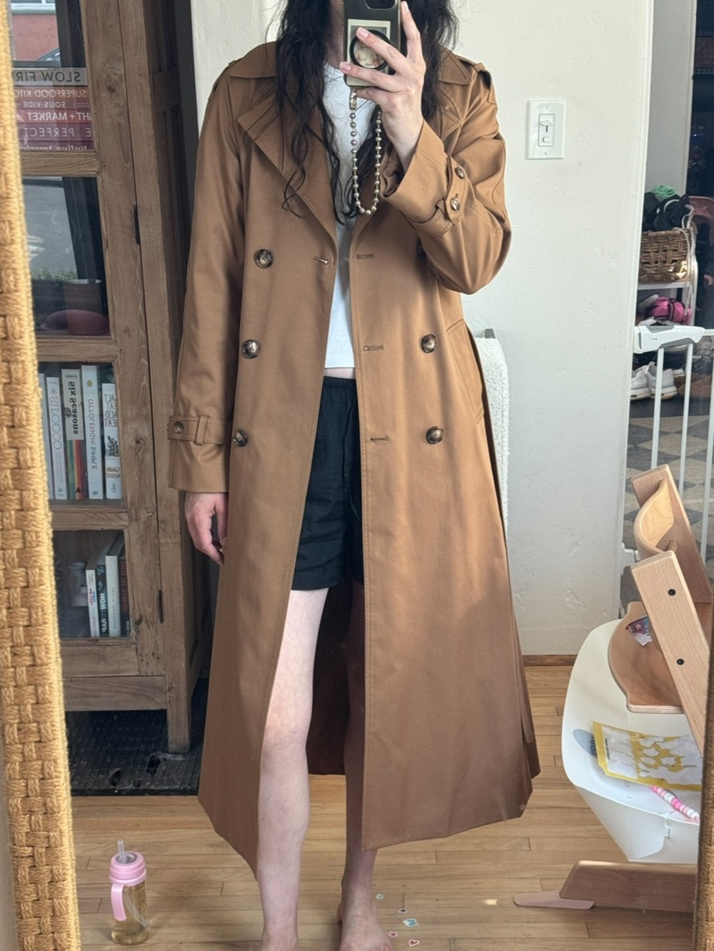 Reformation Kensington trench